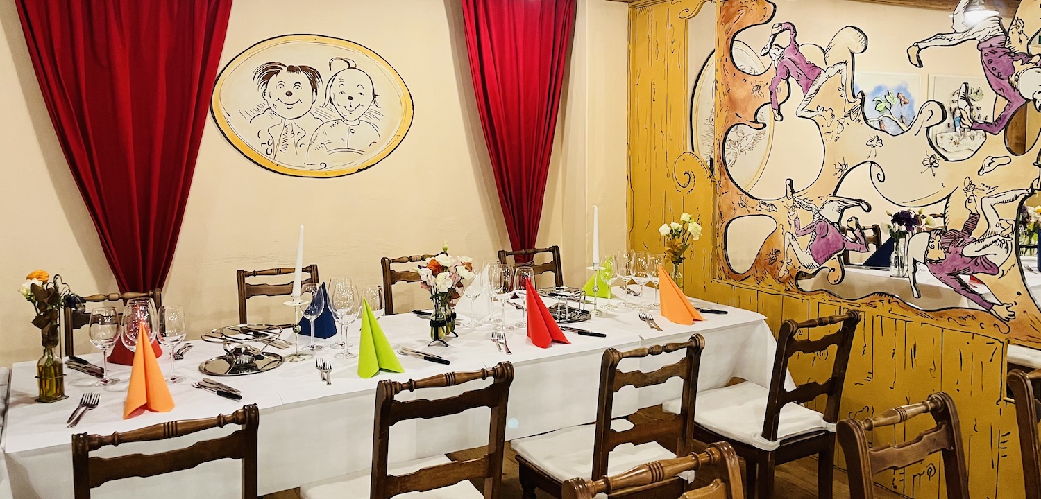 Frühling Tafel Max & Moritz